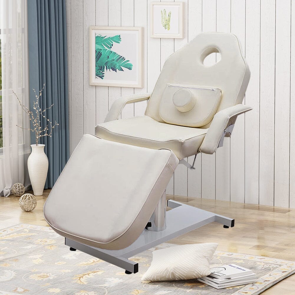 Adjustable PVC Leather Beauty Salon and SPA Treatment Bed Living and Home 