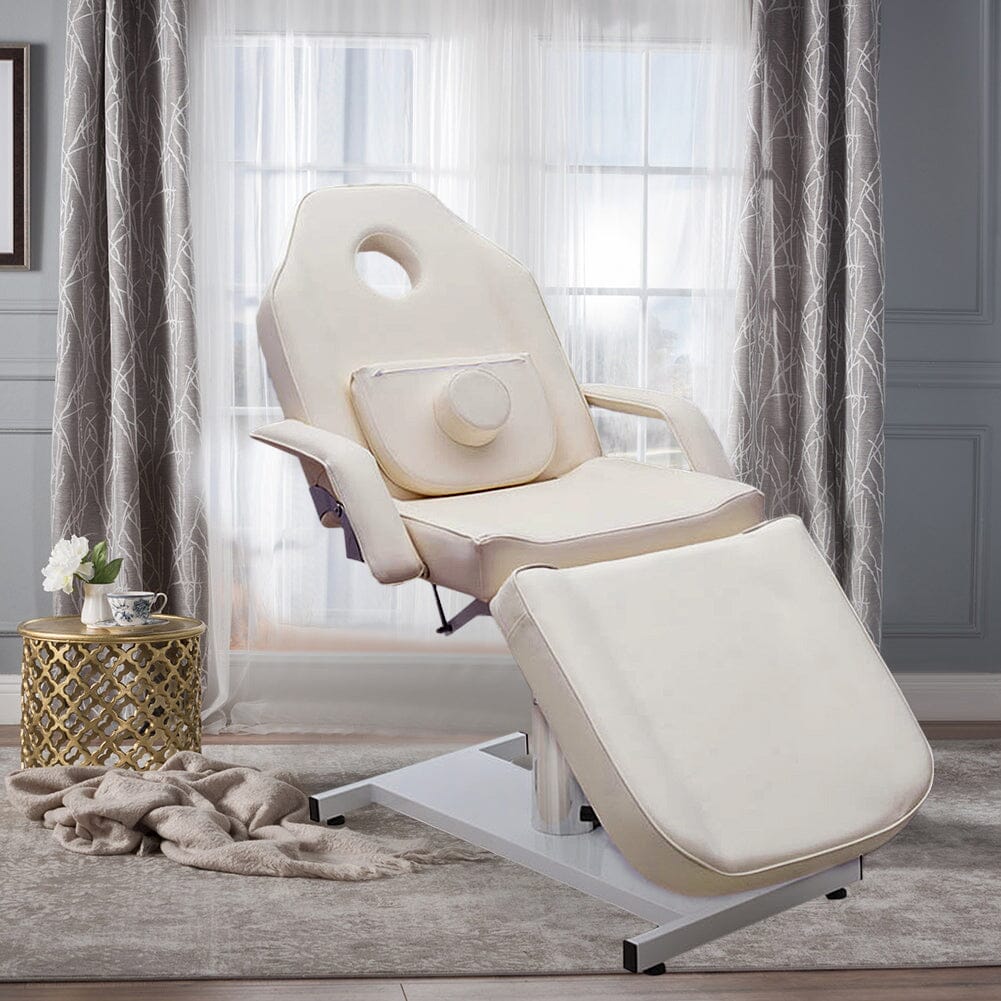 Adjustable PVC Leather Beauty Salon and SPA Treatment Bed Living and Home 