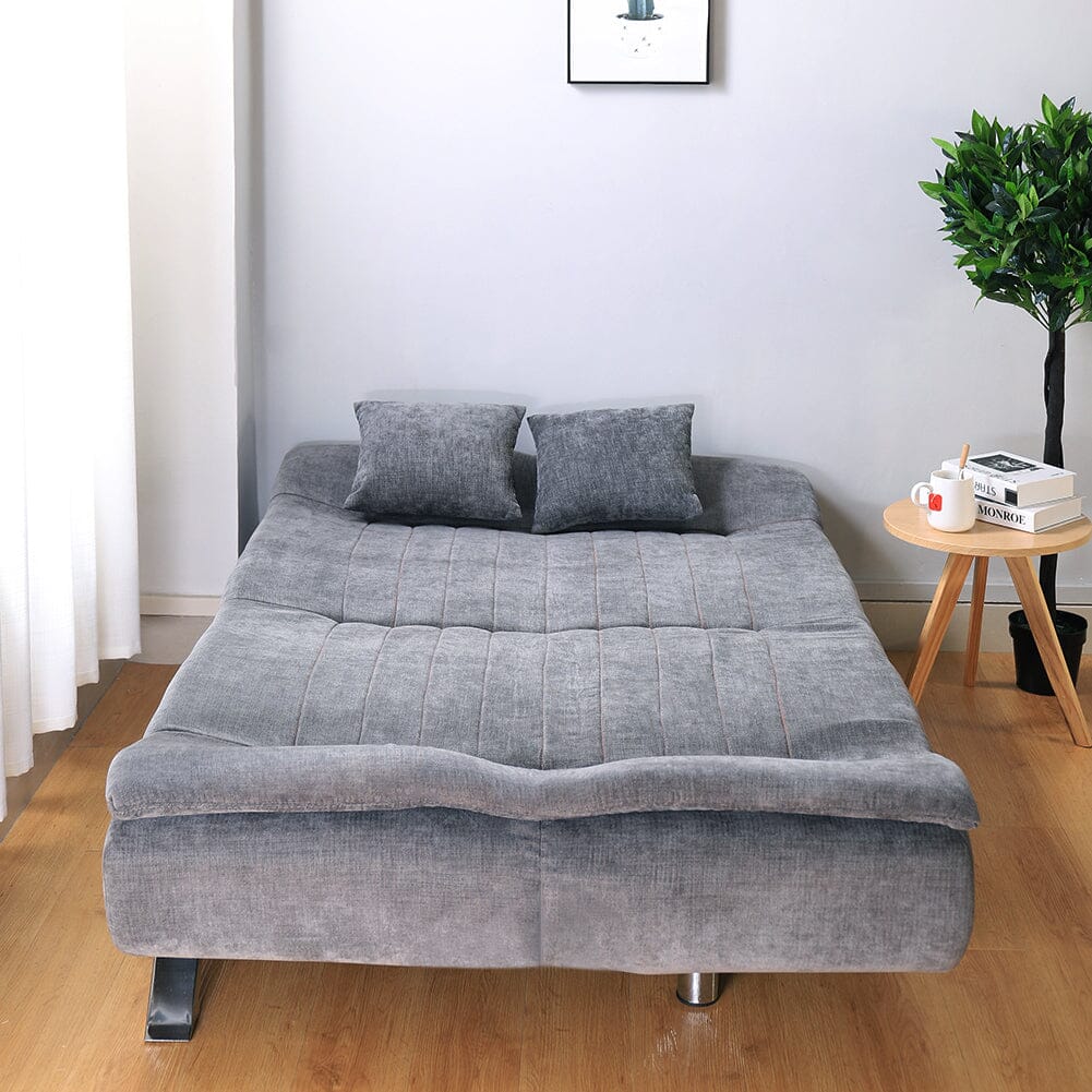 Shell Shaped Convertible Sofa Bed with Dual Functionality Living and Home 