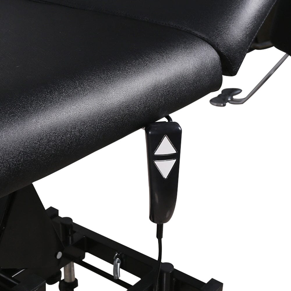 Electric Adjustable Reclining Tattoo Chair - Portable Salon Spa Bed Living and Home 