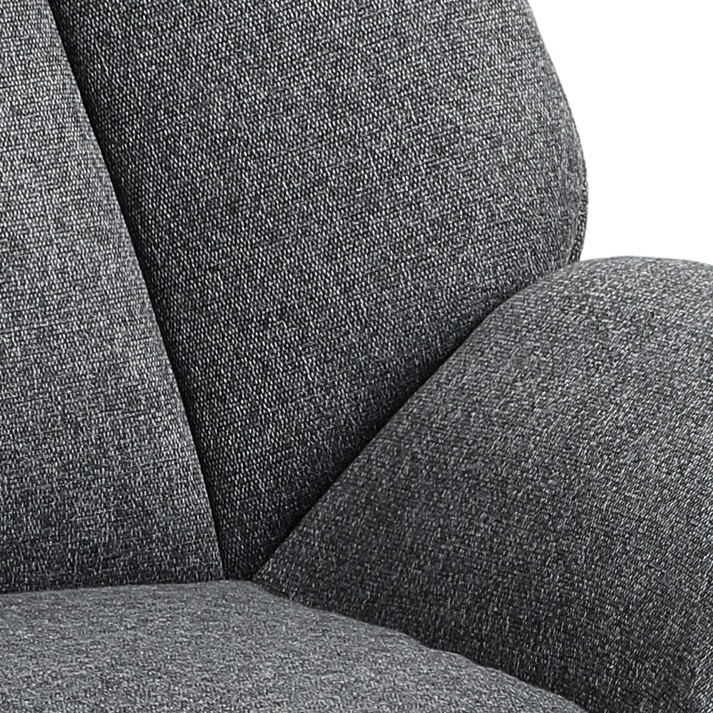 Contemporary Metal Legs Tufted Leisure Armchair Armchair Living and Home 