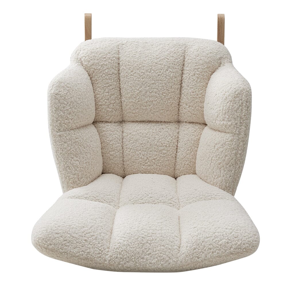 Tufted Upholstered Rocking Chair Rocking Chairs Living and Home 