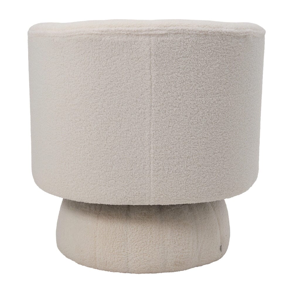 Channel-Tufted Swivel Barrel Chair Collection Living and Home 