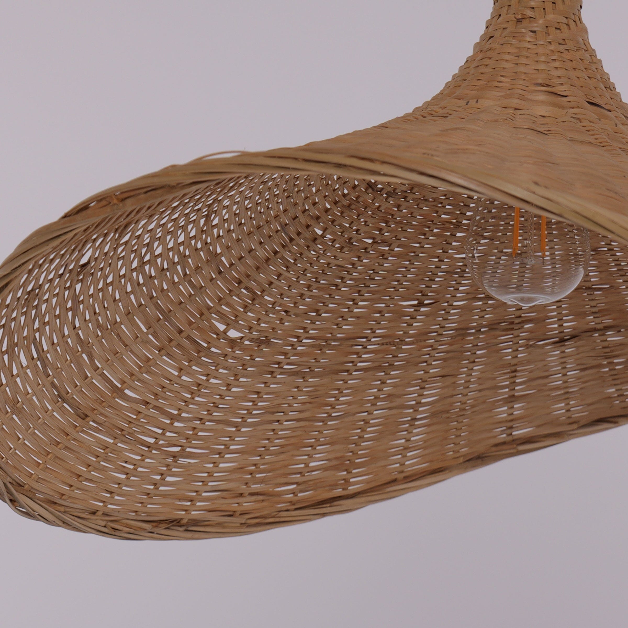 Lightsin Handwoven Bamboo Shade Pendant Light for Cozy Interiors Lightsin UK 