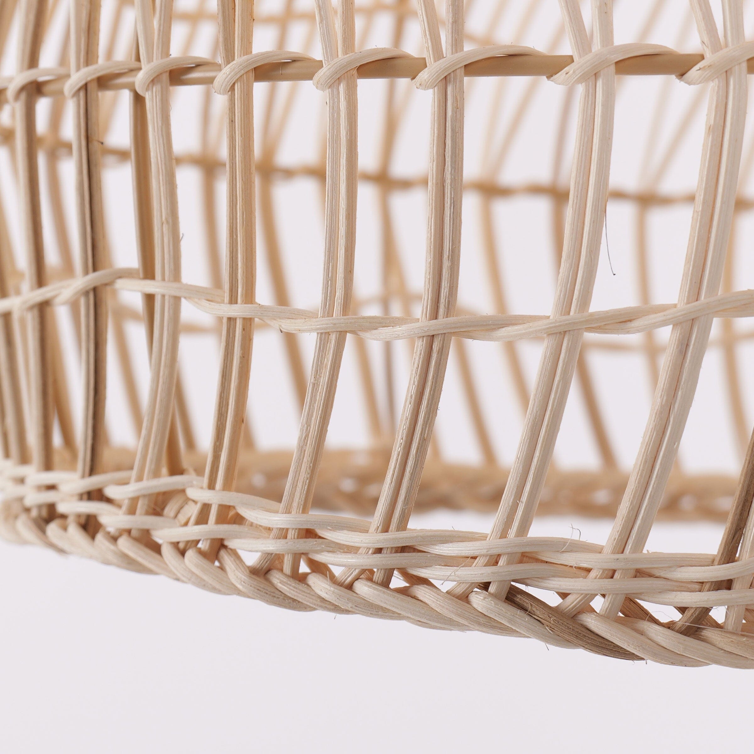 Lightsin Woven Rattan Dome Pendant Light for Rustic Interiors Lightsin UK 