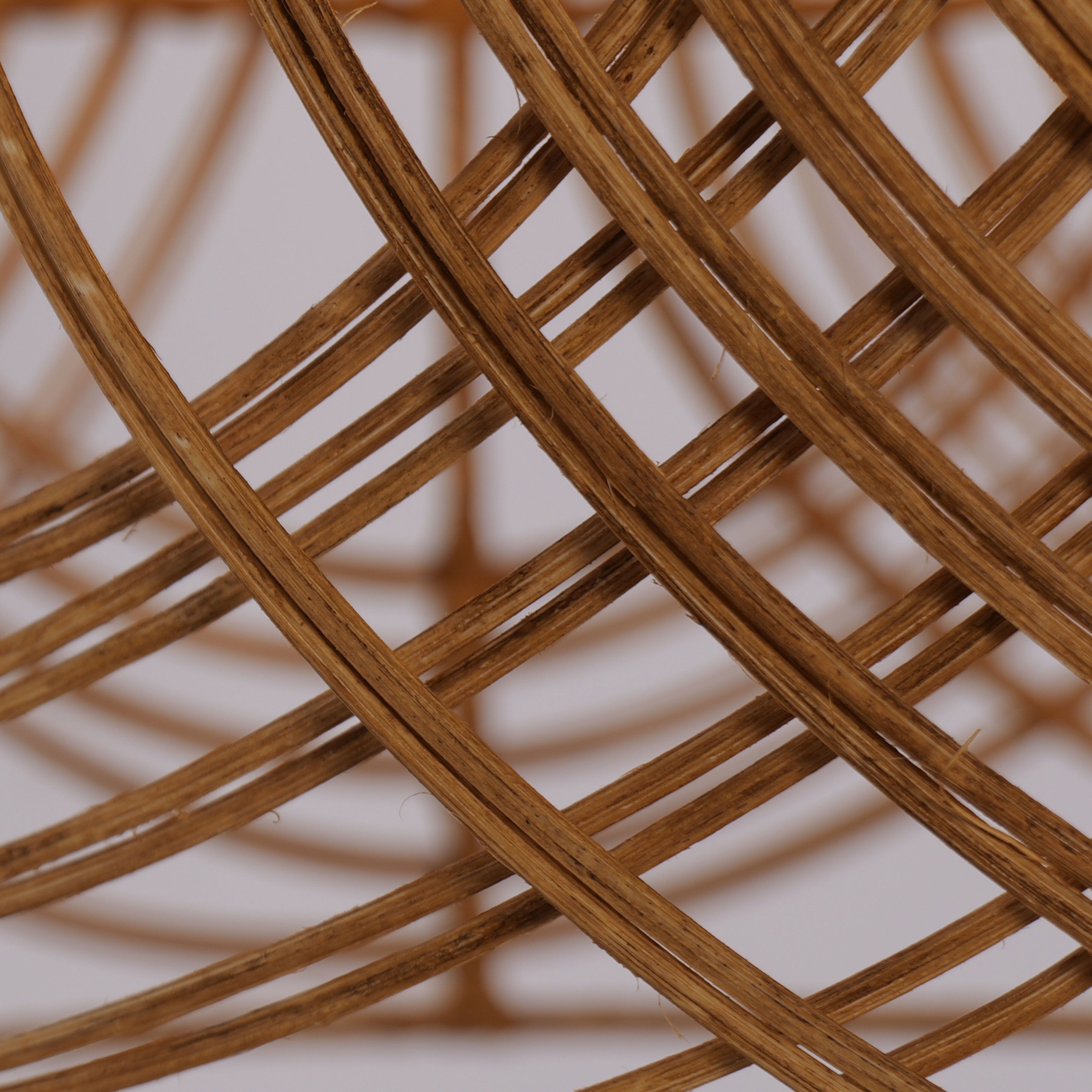 Lightsin Rustic Woven Rattan Pendant Light for Living Spaces Lightsin UK 