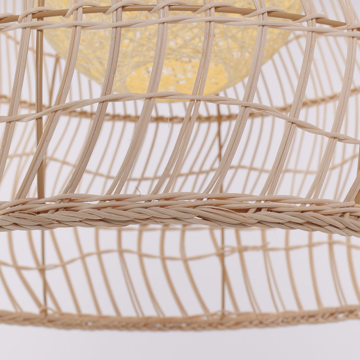 Lightsin Rattan Art Pendant Light Hanging Decor Rustic Style(Version A) Lightsin UK 