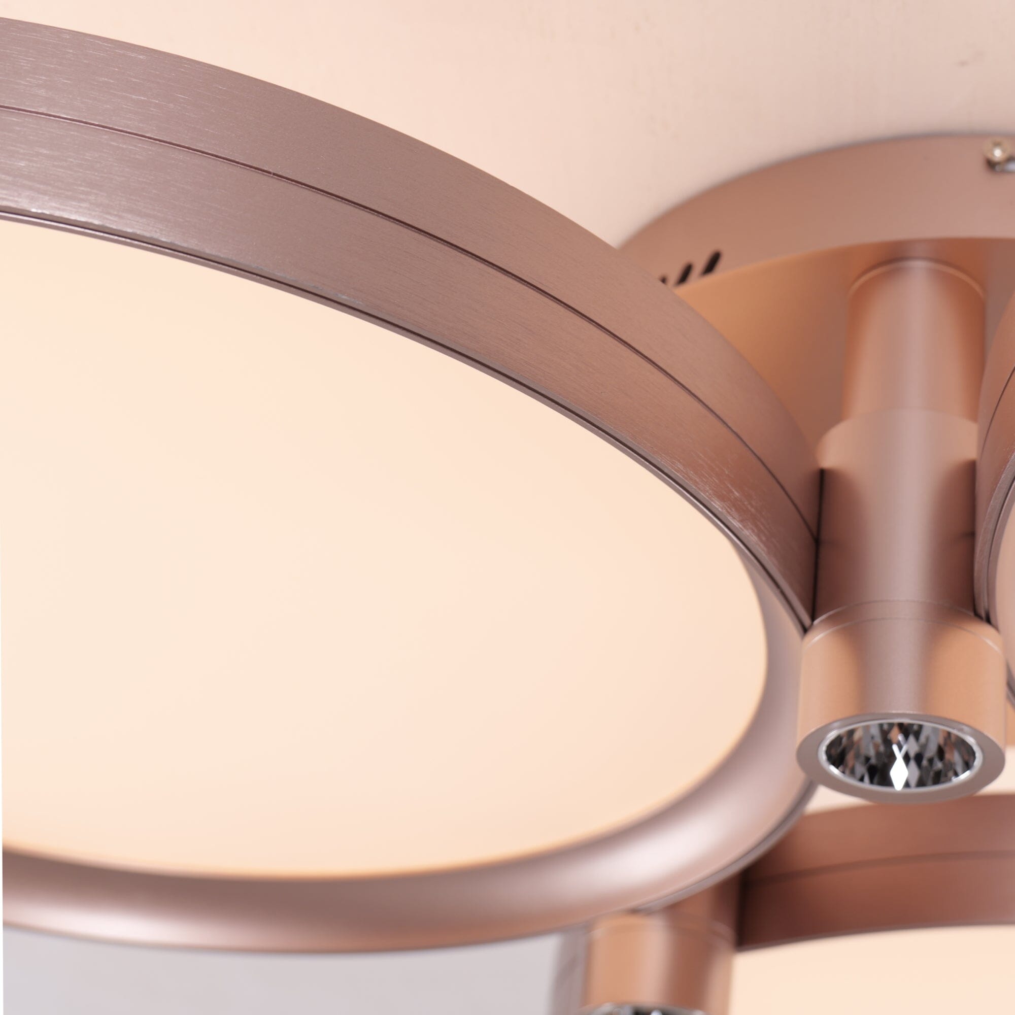 Lightsin Modern Three-Disk Silver/Gold Full Spectrum Ceiling Light Lightsin UK 
