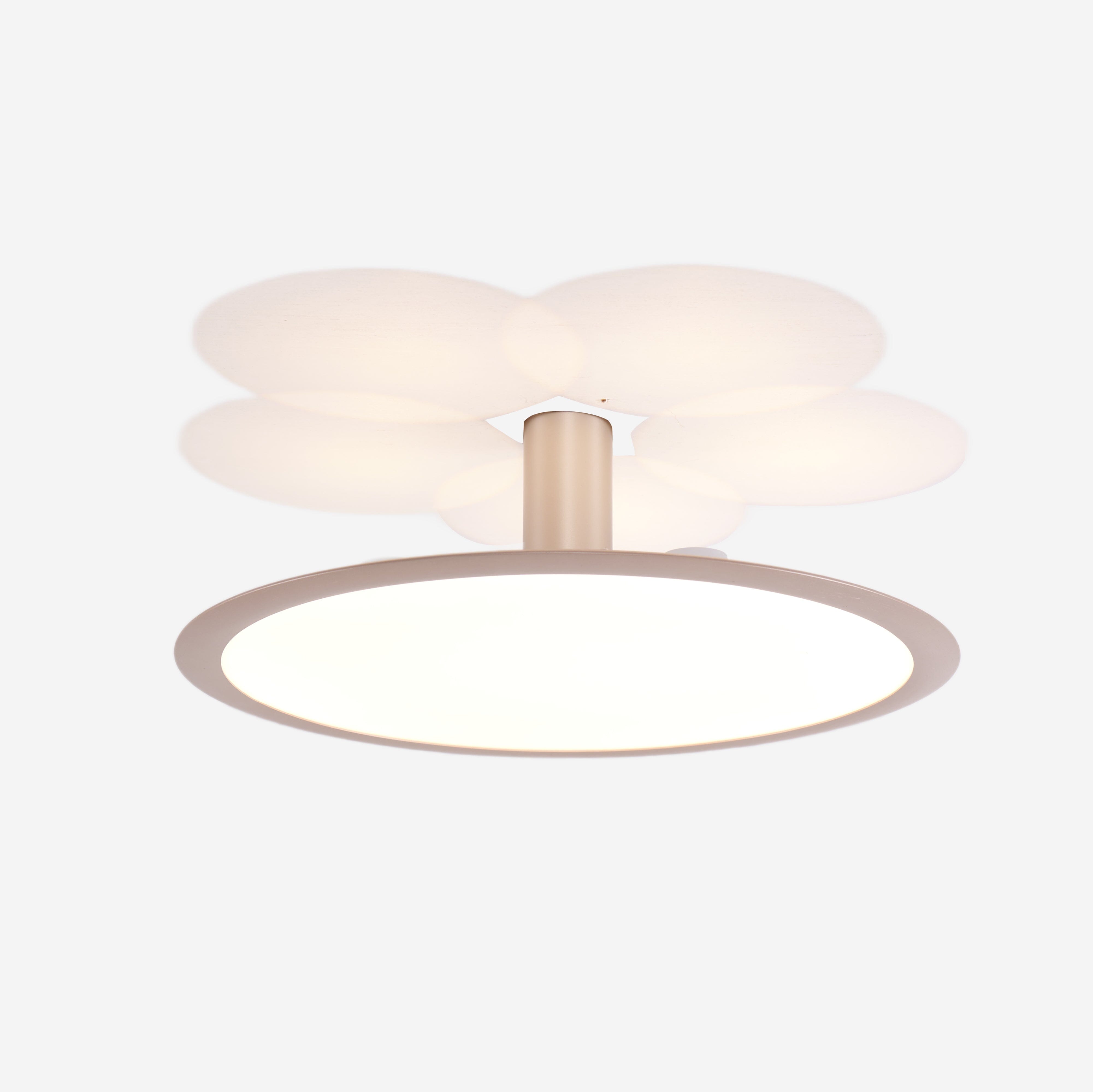 Lightsin Brushed Rose Gold Aluminum Pendant Light with Stepless Dimming Lightsin UK 