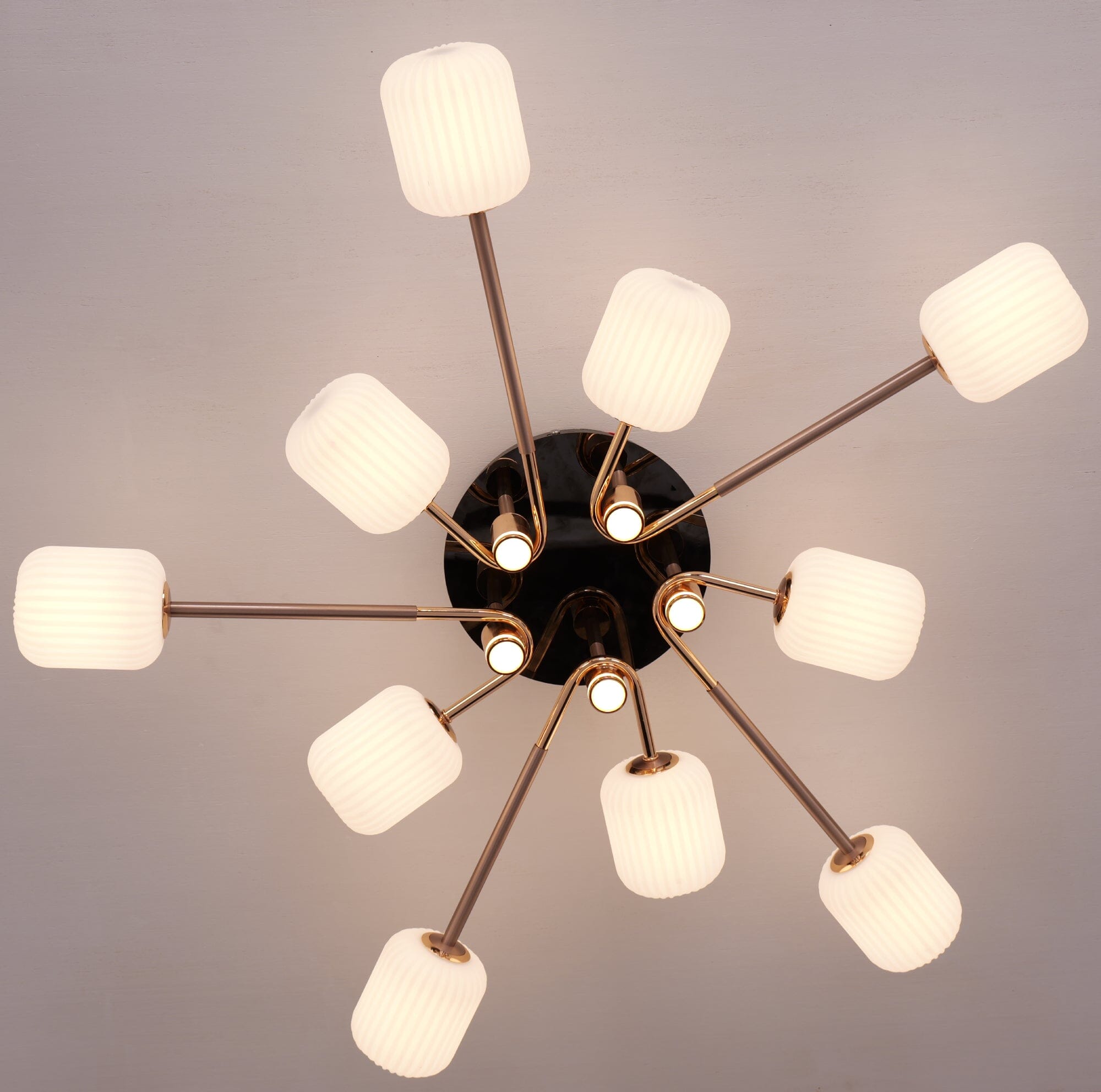Lightsin Modern LED Tri-Color Changing Iron and Acrylic Ceiling Light Lightsin UK 