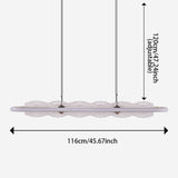 Lightsin Modern Aluminum and Acrylic Pendant Light for Dining Room Ceiling Lightsin UK 