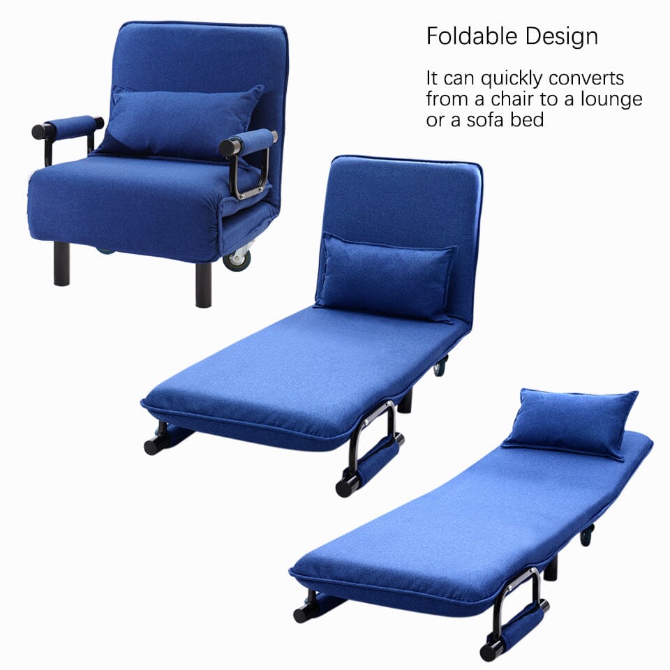 Foldable Sofa Bed and Leisure Recliner Armchair Sofa Beds Living and Home 