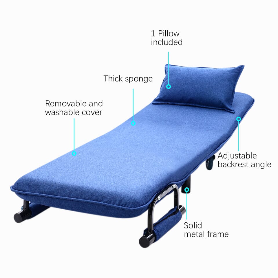 Foldable Sofa Bed and Leisure Recliner Armchair Sofa Beds Living and Home 