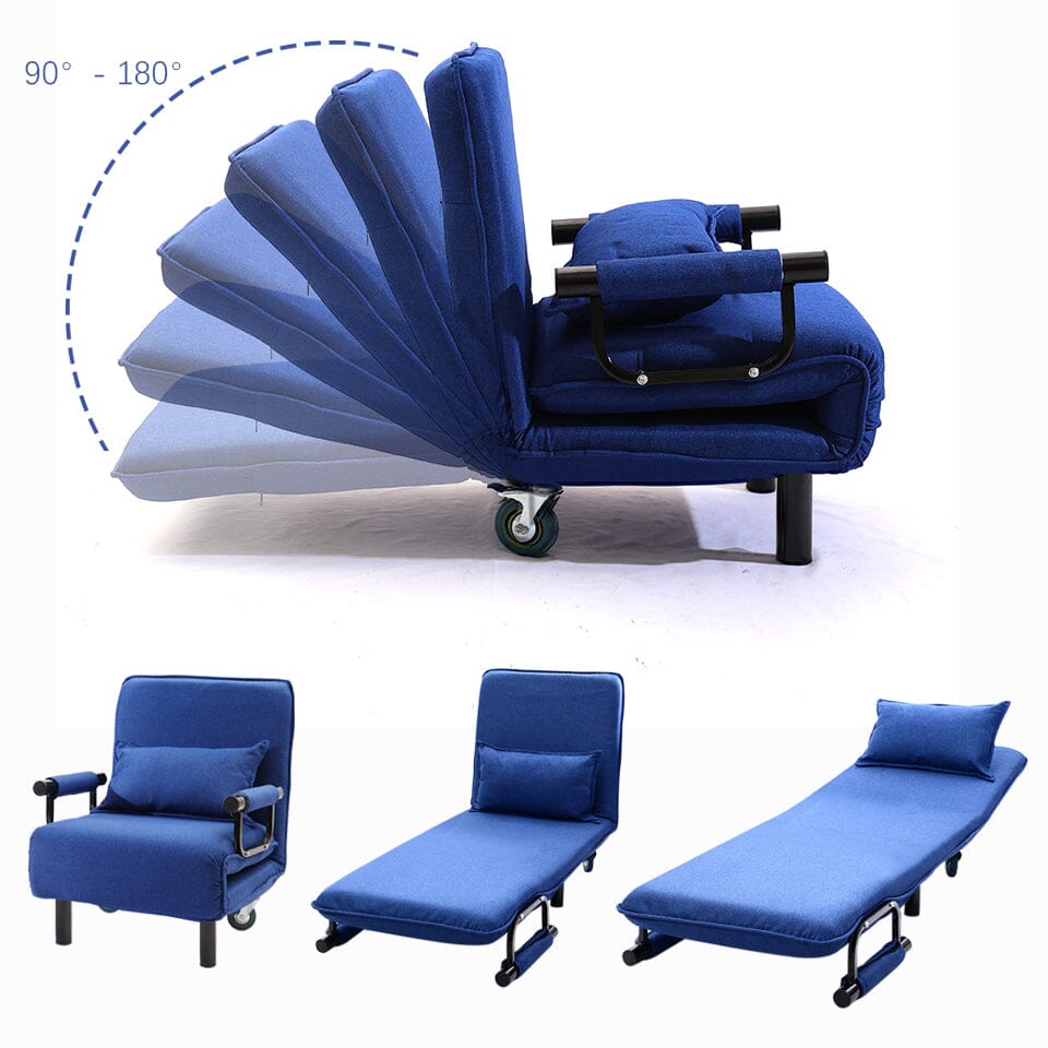 Foldable Sofa Bed and Leisure Recliner Armchair Sofa Beds Living and Home 