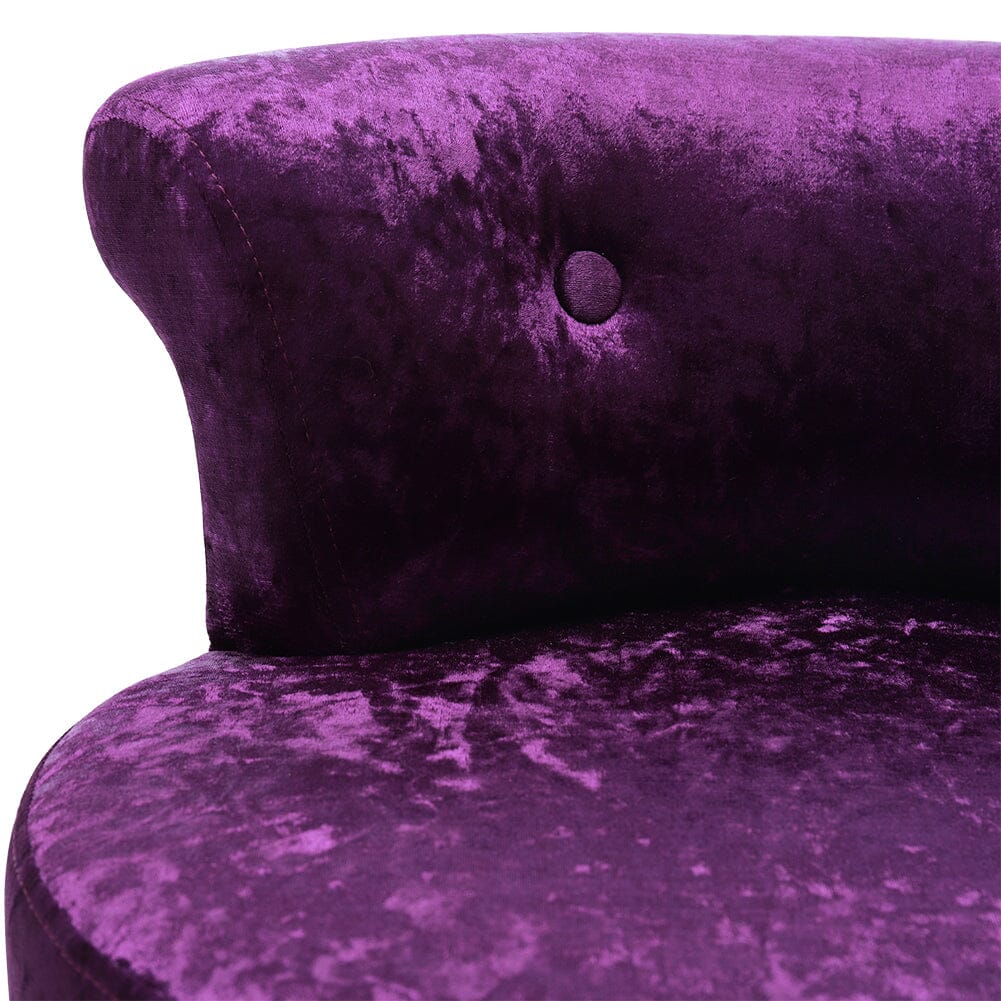 Deep purple shop accent chair