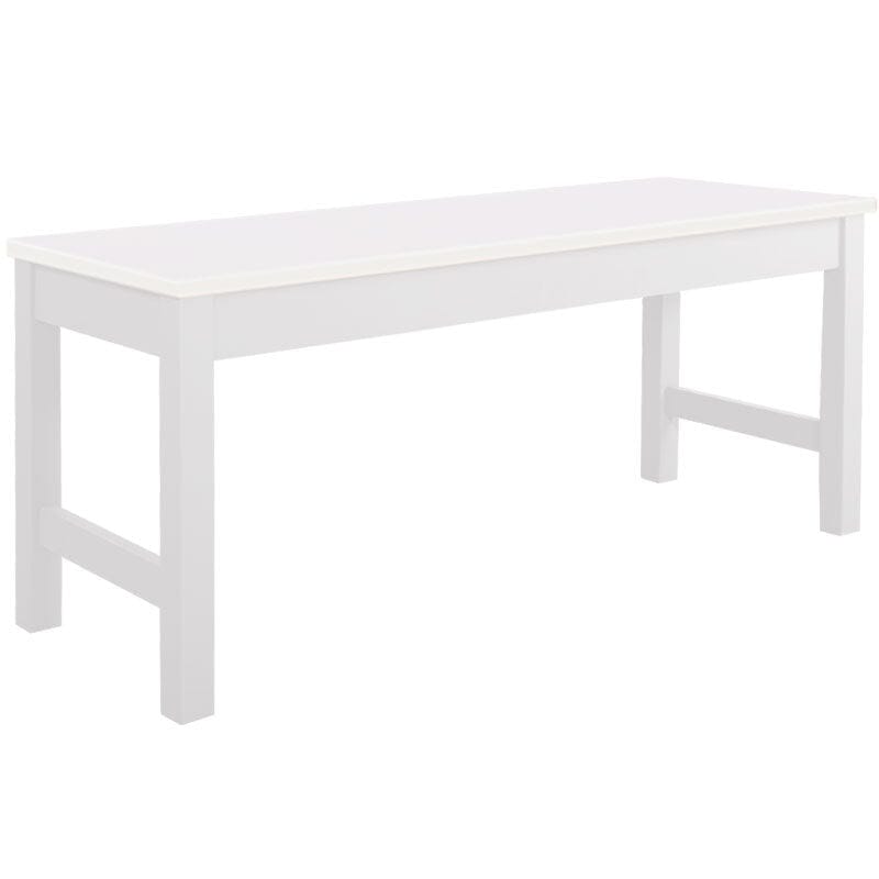 Pine Bench All White Living and Home 