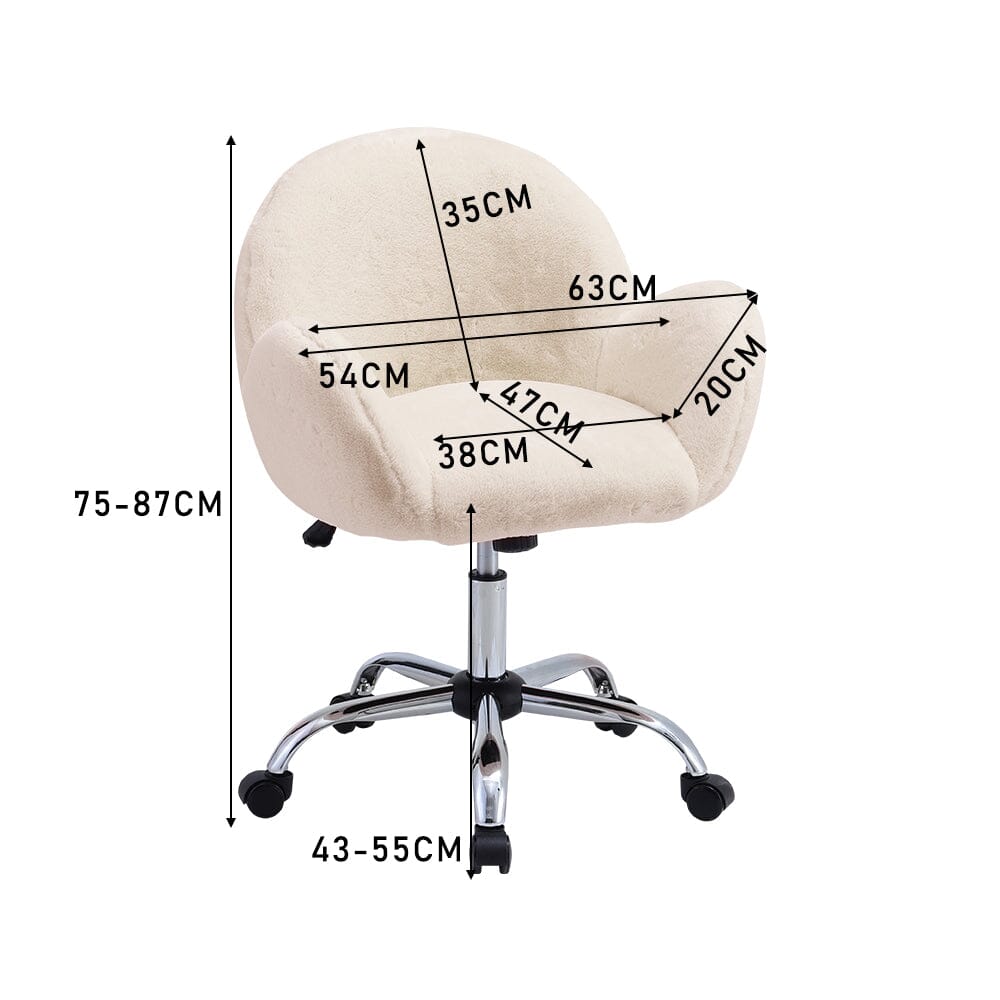 Classic White Upholstered Office Chair with Wood Accents Living and Home 