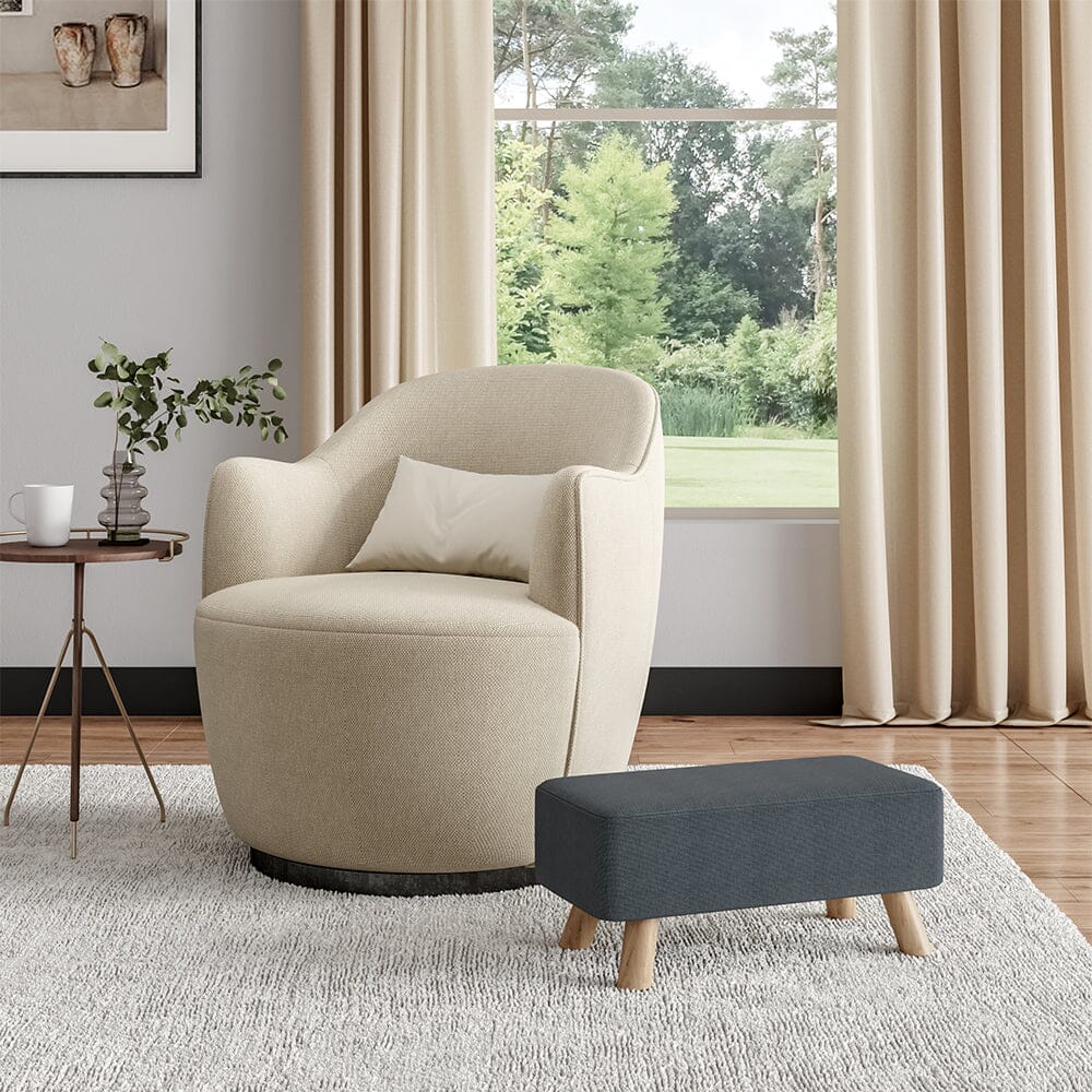 Small Rectangular Entryway Bench Linen Fabric Collection Living and Home 