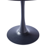 90cm Dia Modern Round Dining Tables Tulip Table with Metal Base Dining Tables Living and Home 