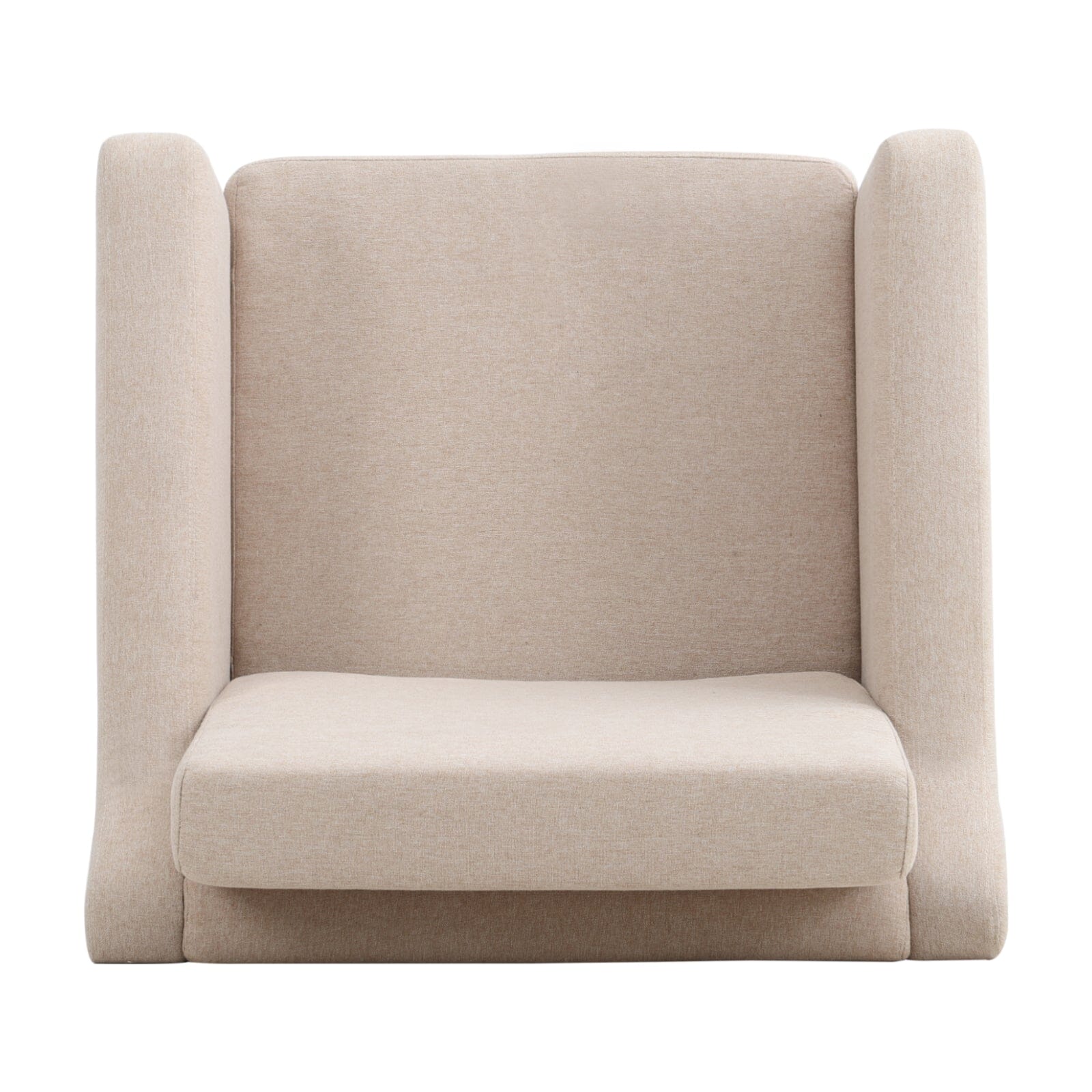 Linen Upholstered Padded Armchair for Home and Office Armchair Living and Home 