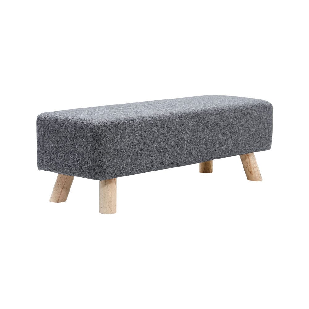 Large Rectangular Entryway Bench Linen Fabric Collection Living and Home 