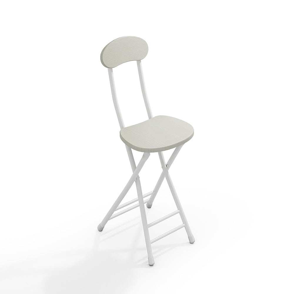 Compact Folding Dining Chair Minimalist Metal Frame Living and Home 