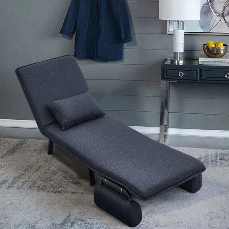 Single Foldable Sofa Bed with Multi-Position Adjustment Living and Home 