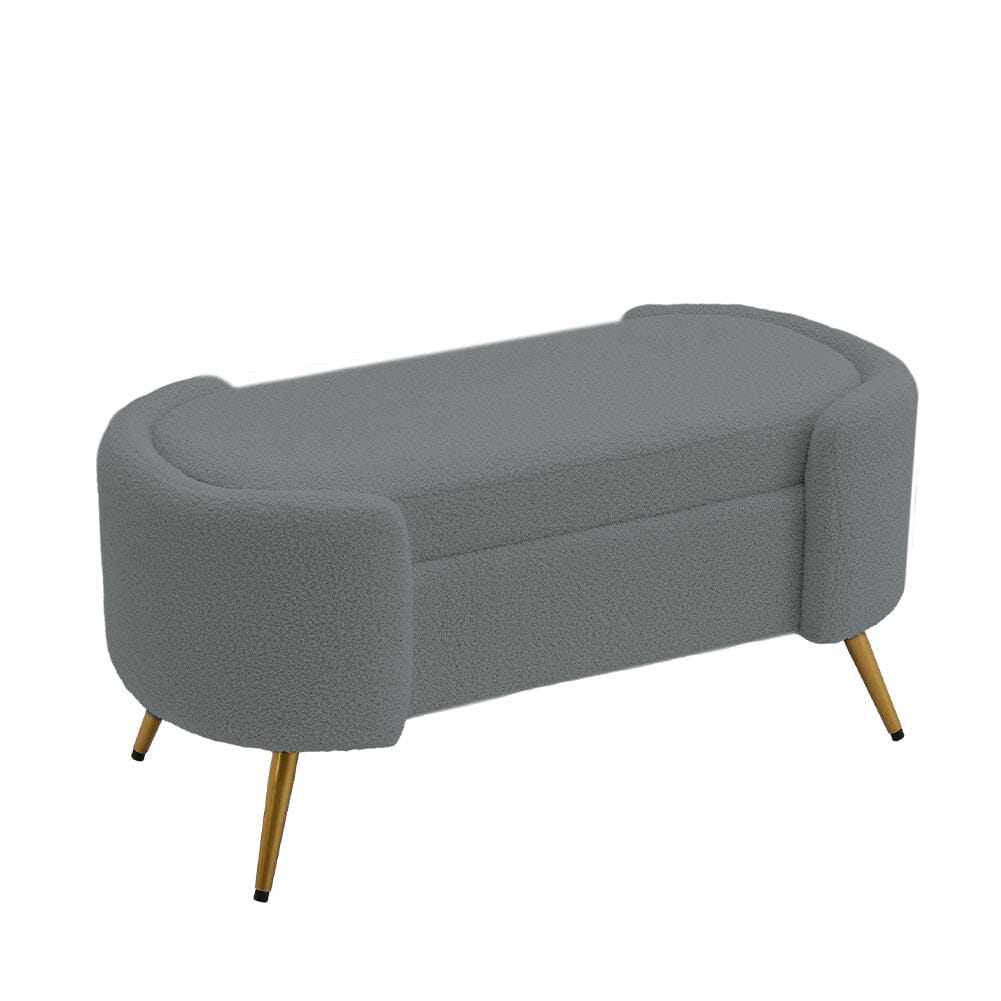 Black and on sale white upholstered bench