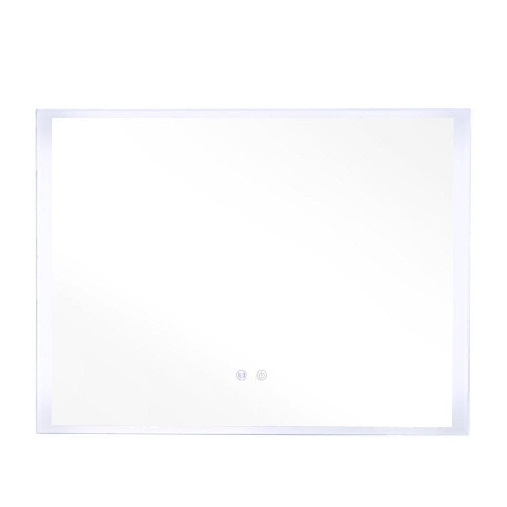Frameless Anti-Fog Dimmable LED Wall Mirror Living and Home 