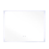 Frameless Anti-Fog Dimmable LED Wall Mirror Living and Home 