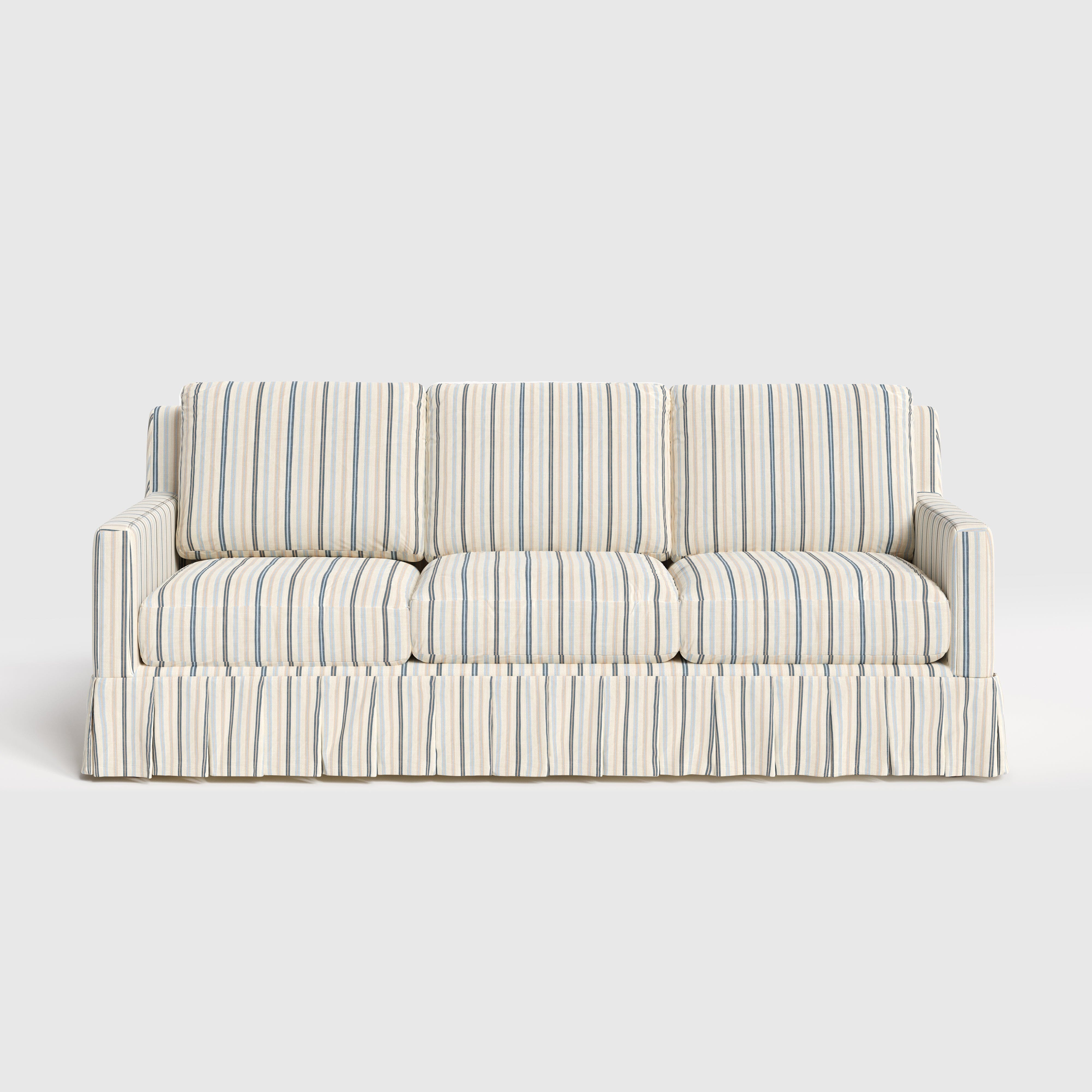 Cottonfy Minimalist Stylish Detachable Striped and Checkered Pattern Sofa Cottonfy UK 
