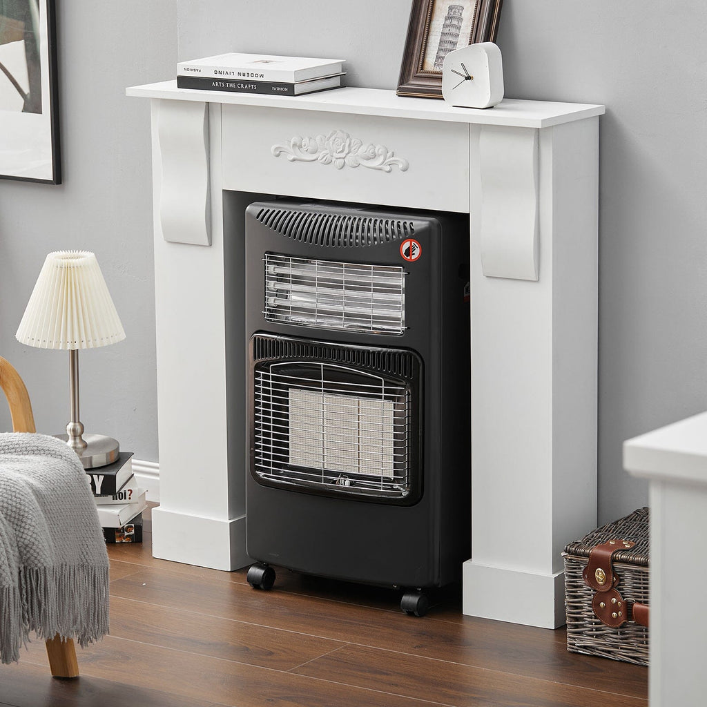 4.2KW Electric and Gas Heater Movable Tank Cabin with Ceramic Infrared