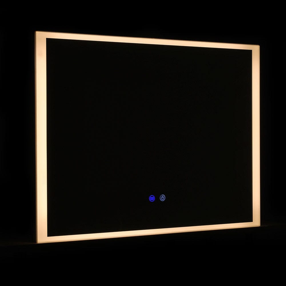 Frameless Anti-Fog Dimmable LED Wall Mirror Living and Home 