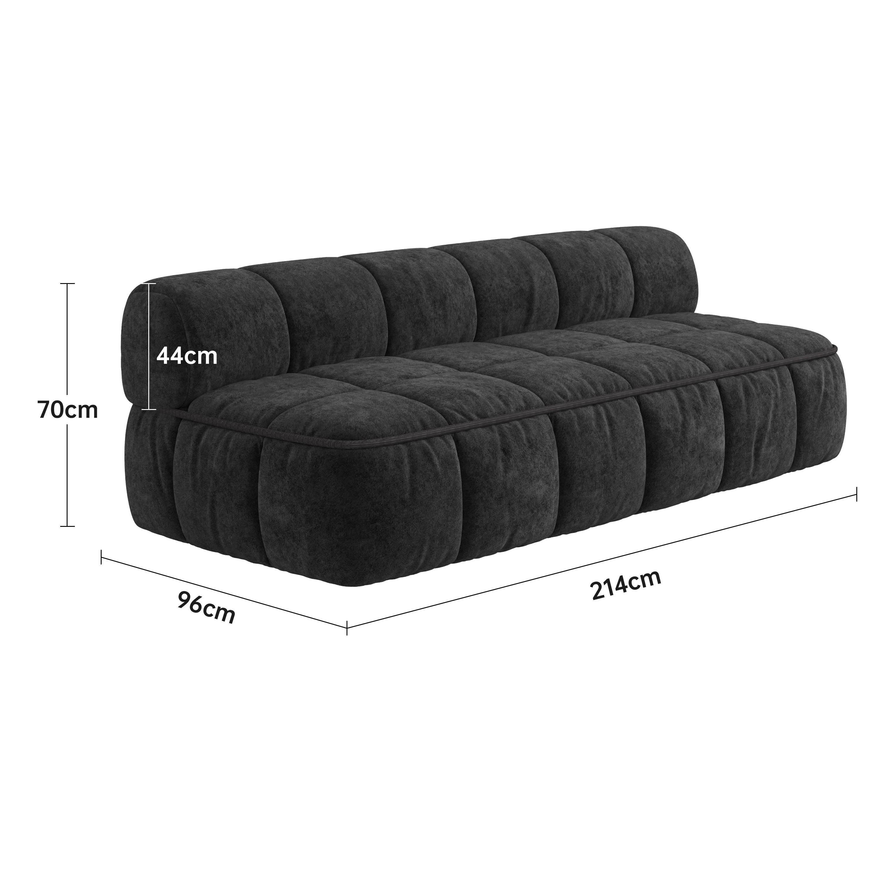 Convertible Sofa Bed with Sleeping Bag Style and Removable Cover Cottonfy UK 