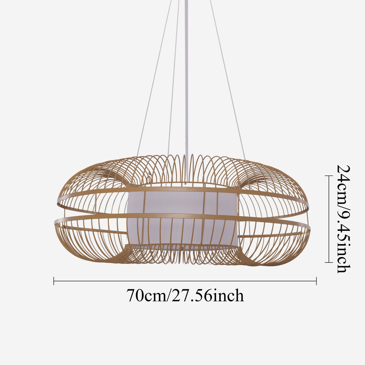 Lightsin Natural-Colored Modern Minimalist Pendant Light Lightsin UK 