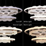 Lightsin Modern Ceiling Pendant Light with Aluminum and Acrylic Design Lightsin UK 