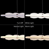 Lightsin Modern Aluminum and Acrylic Pendant Light for Dining Room Ceiling Lightsin UK 
