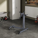1000lbs Steel Folding Engine Stand Engine Stands Living and Home Dark Grey 