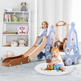 Mixed Color Swing and Slide Set with Musical Adjustable for Kids