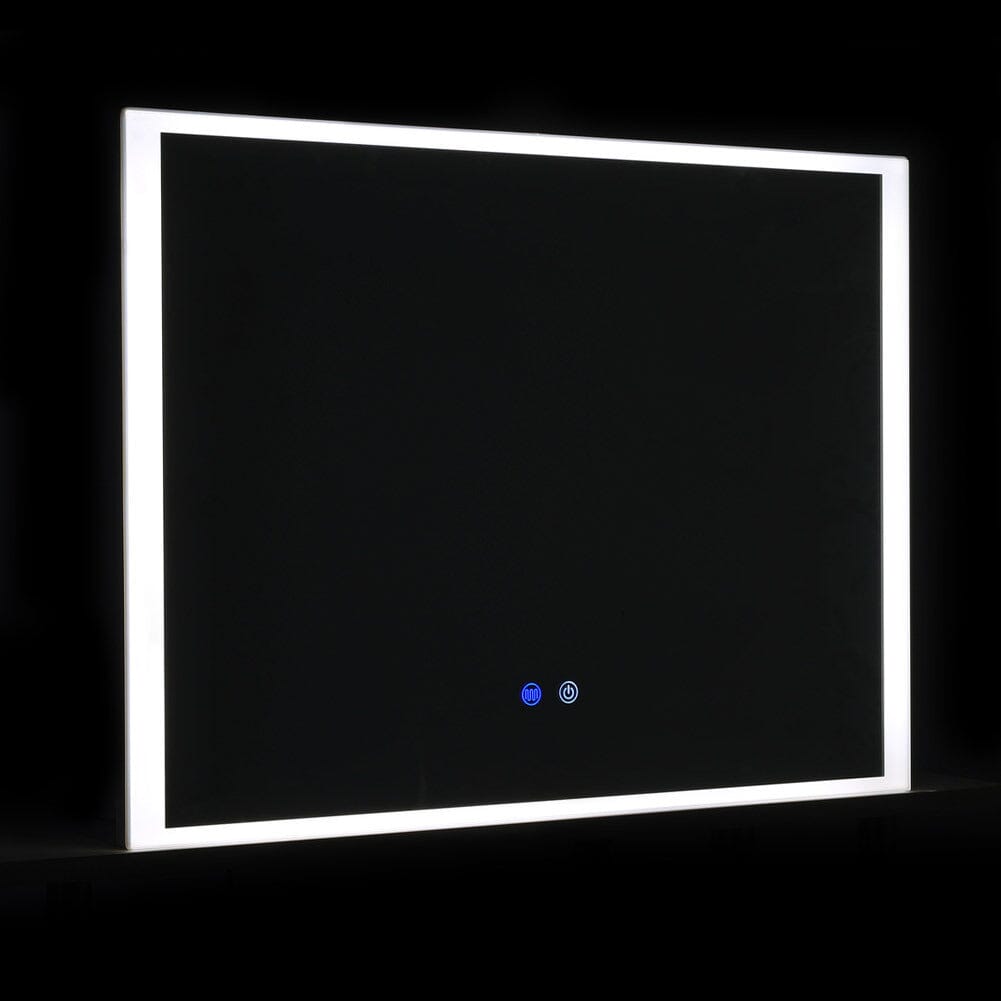 Frameless Anti-Fog Dimmable LED Wall Mirror Living and Home 