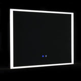 Frameless Anti-Fog Dimmable LED Wall Mirror Living and Home 