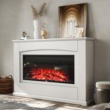 48 Inch Inset Electric Fireplace with LCD Display Freestanding Fireplaces