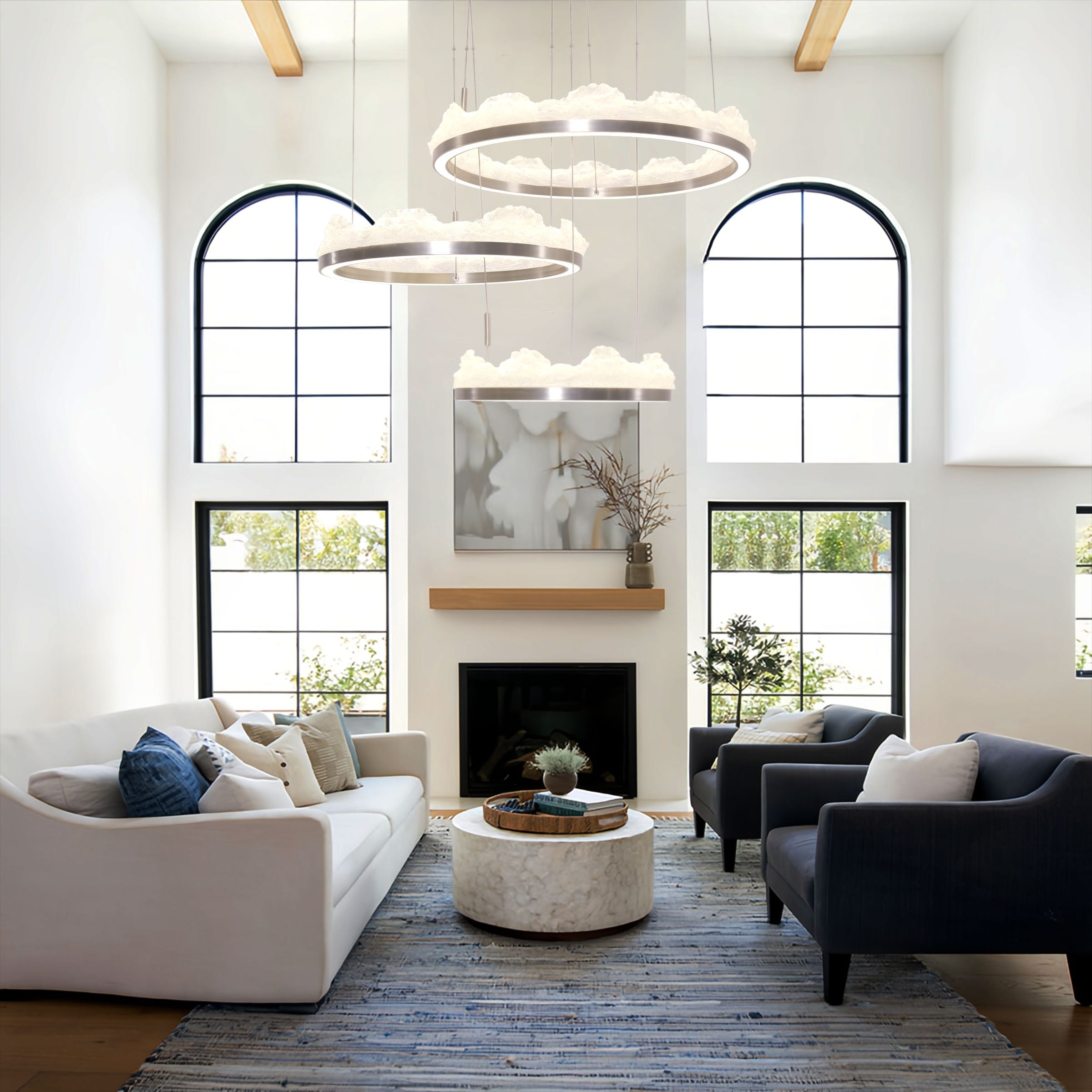 Lightsin High-End Nordic Aluminum Pendant Light with Dimmable Function Lightsin UK 