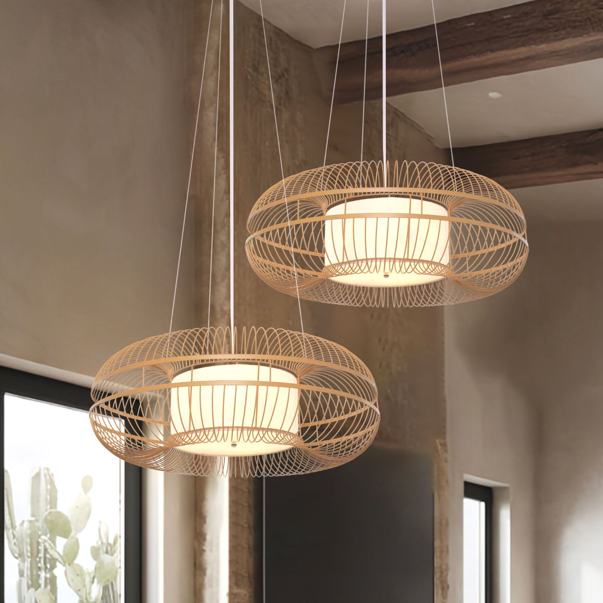 Lightsin Natural-Colored Modern Minimalist Pendant Light Lightsin UK 