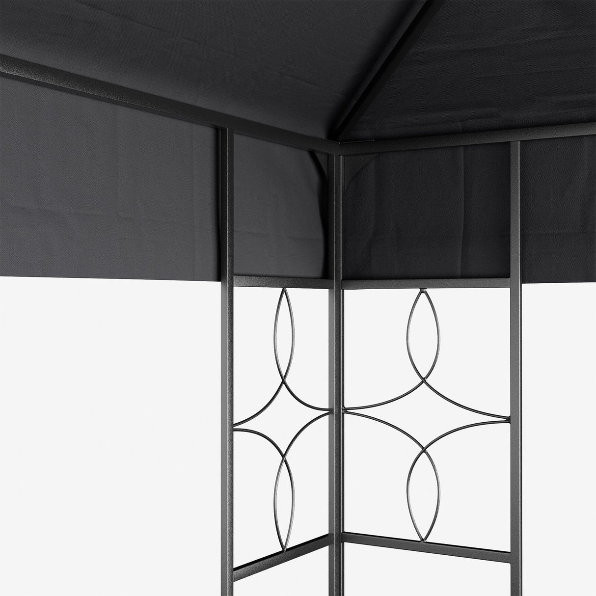 3x3m Steel Outdoor Pergola with Minimalist Design Living and Home 
