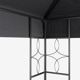 3x3m Steel Outdoor Pergola with Minimalist Design Living and Home 