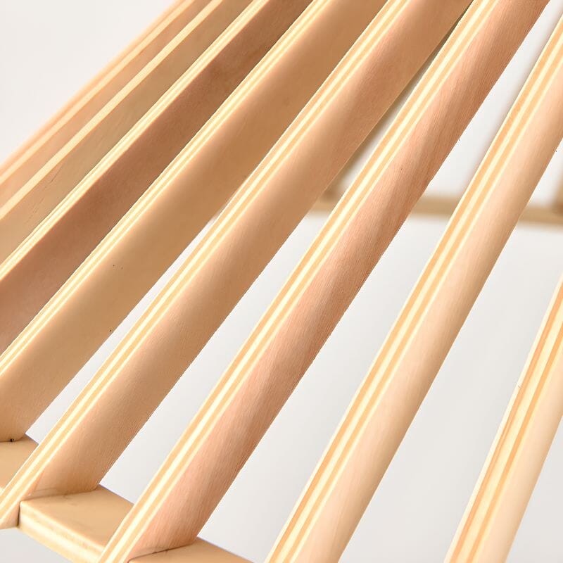 Lightsin Beacon-Style Wooden LED Pendant Light Living and Home 
