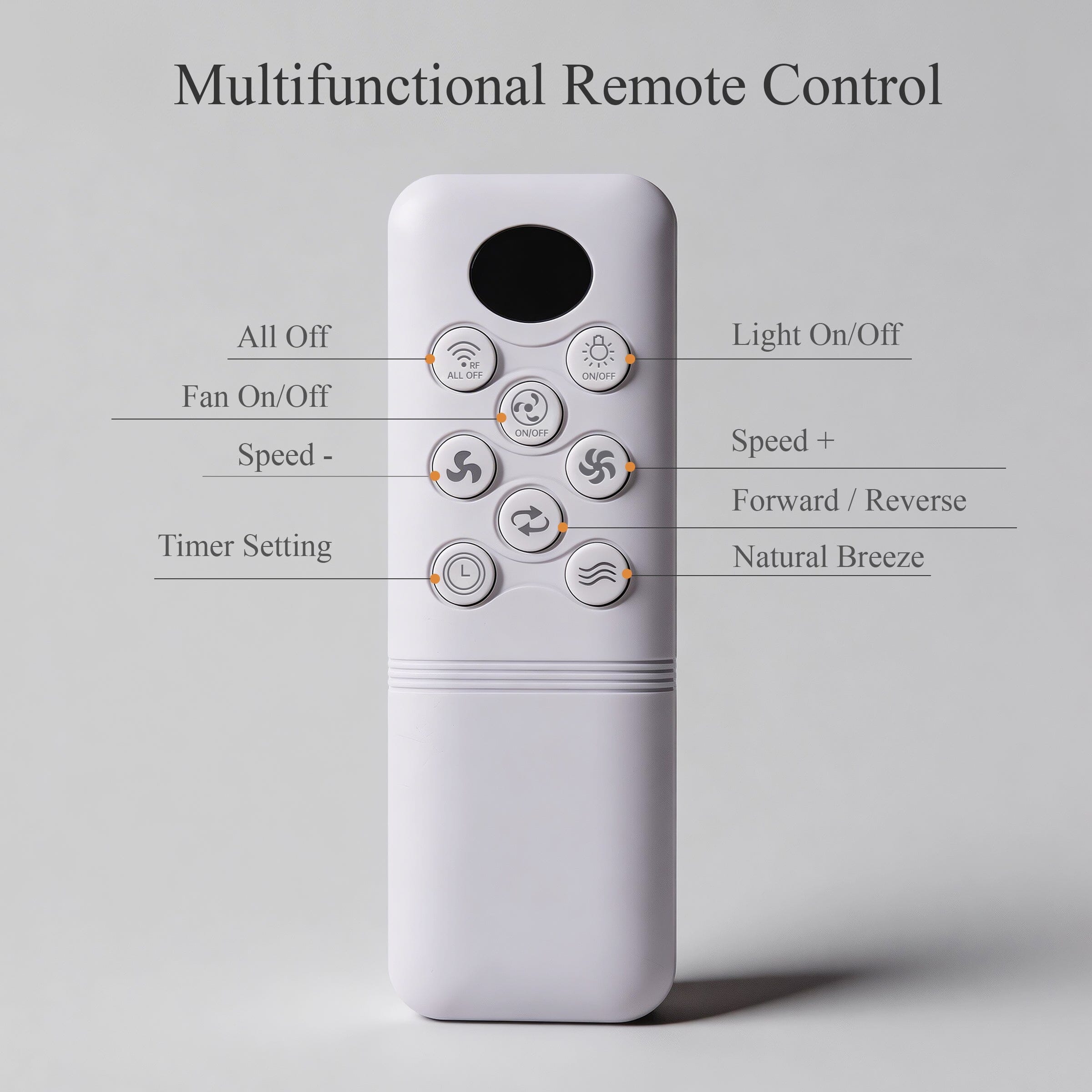 Lightsin Contemporary Black Aluminum Ceiling Fan Light for Living Rooms Lightsin UK 