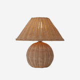 Lightsin Bohemian Rattan Table Lamp – Handcrafted Natural Lighting Lightsin UK 