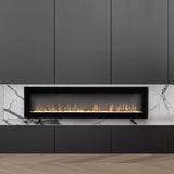 40/50/60 Inch Efficient Wall Mounted Electric Fireplace Floorstanding Fireplaces Wall Mounted Fireplaces Living and Home 60 Inch 